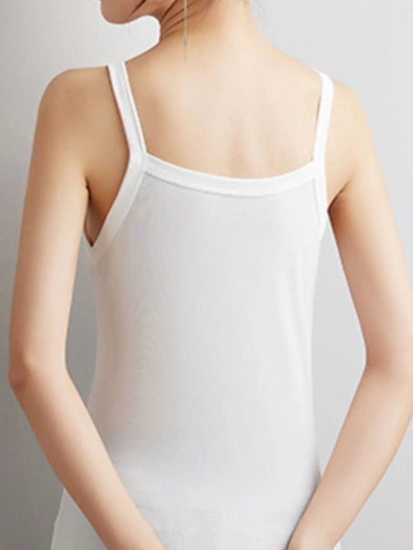 Plus Size Scoop Neck Tank Top - ShalayeFashion