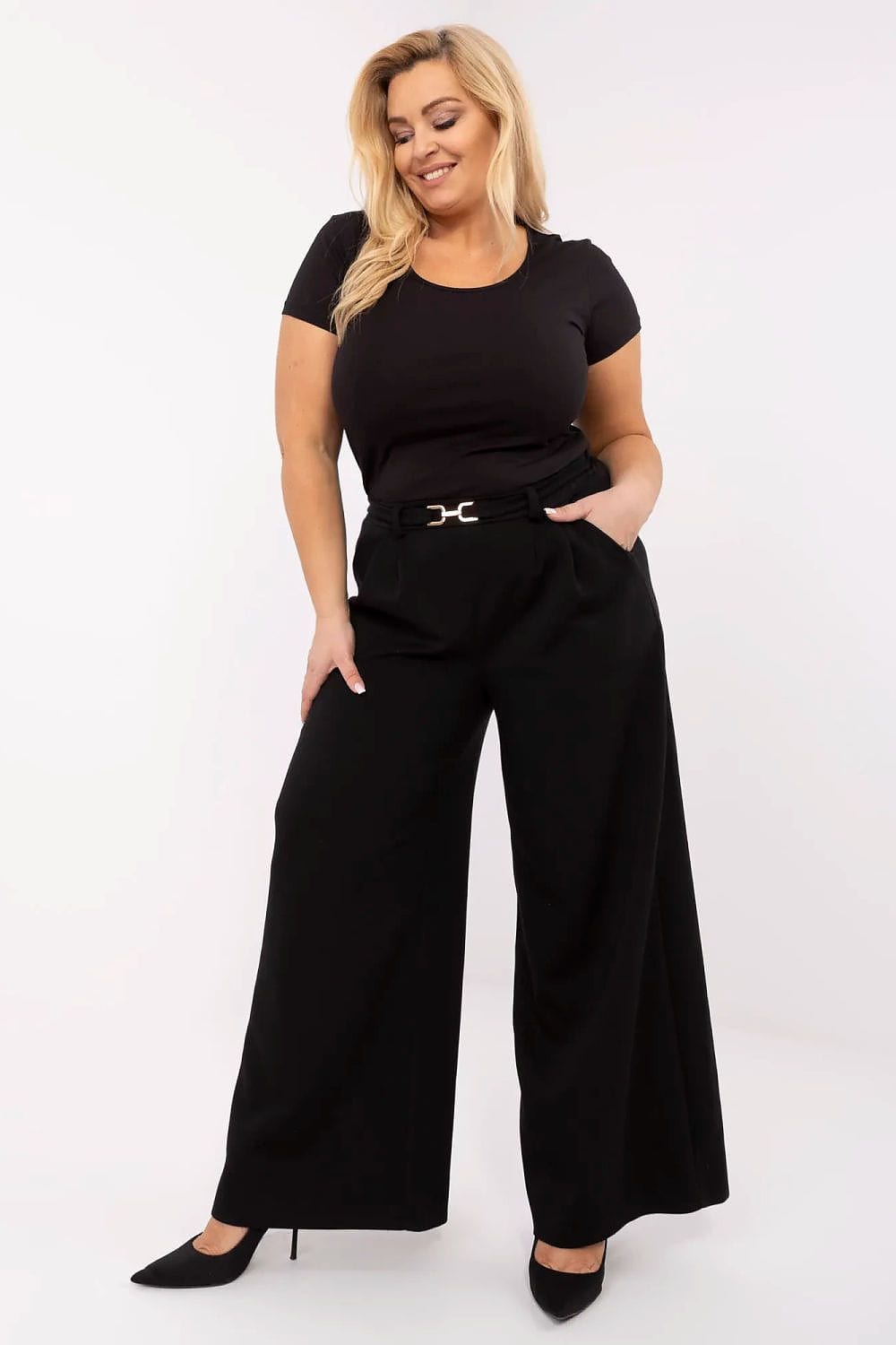 Plus Size Women’s Casual Cotton T-Shirt - ShalayeFashion