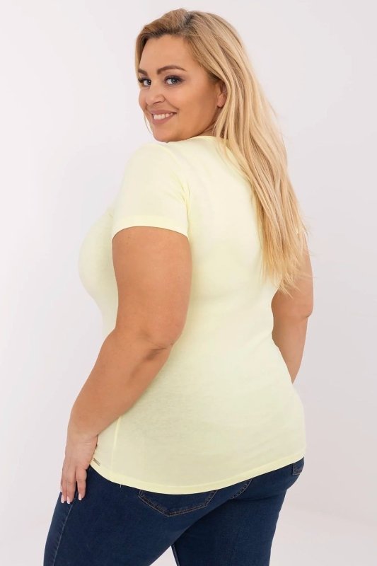 Plus Size Women’s Casual Cotton T-Shirt - ShalayeFashion