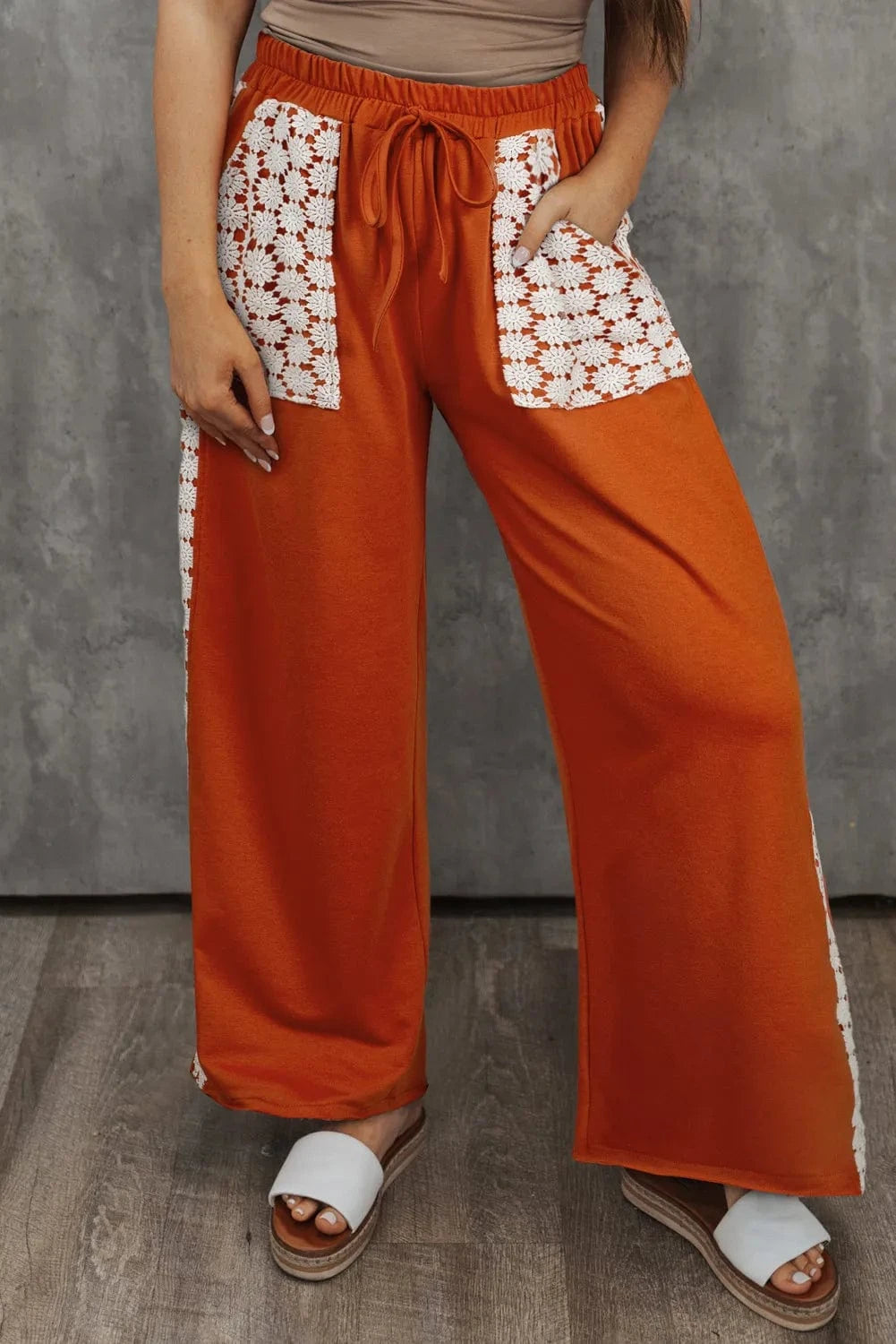 Plus Size Women’s Wide Leg Pants - ShalayeFashion