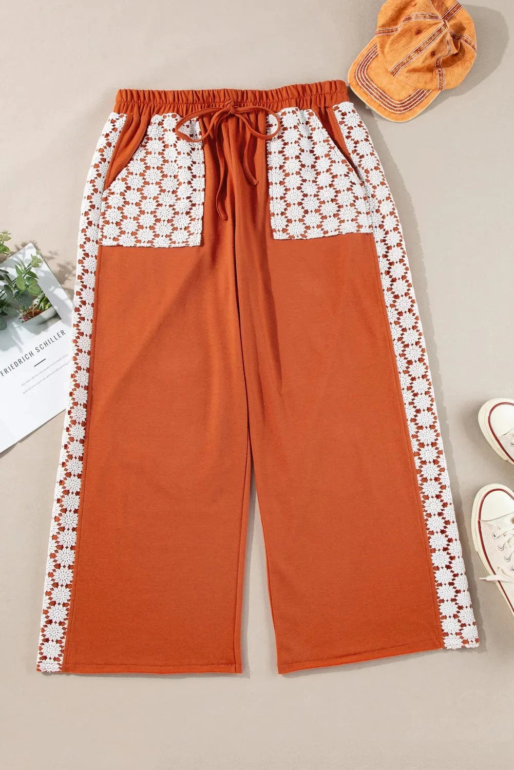 Plus Size Women’s Wide Leg Pants - ShalayeFashion