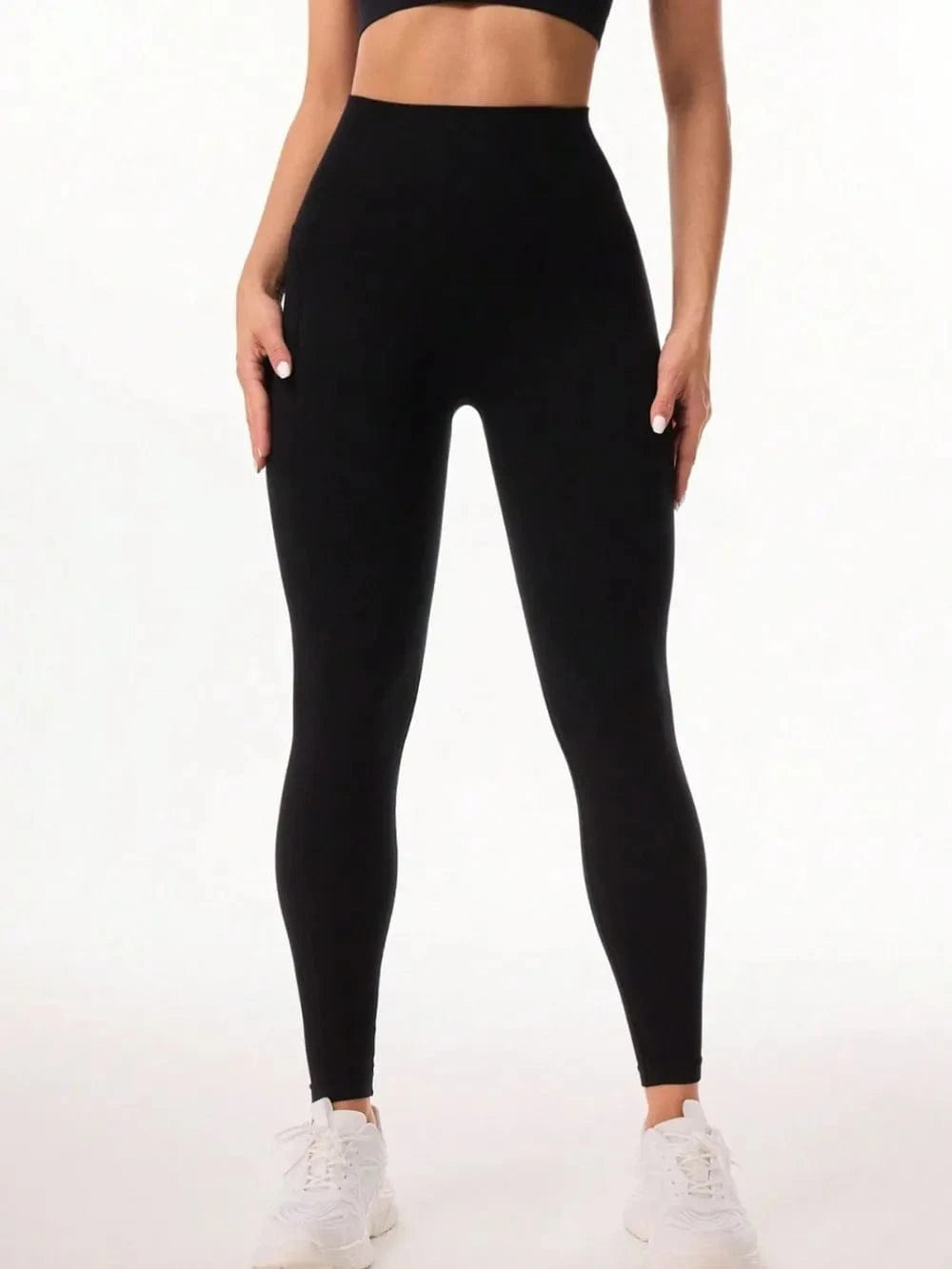 Pocketed High Waist Active Leggings - ShalayeFashion
