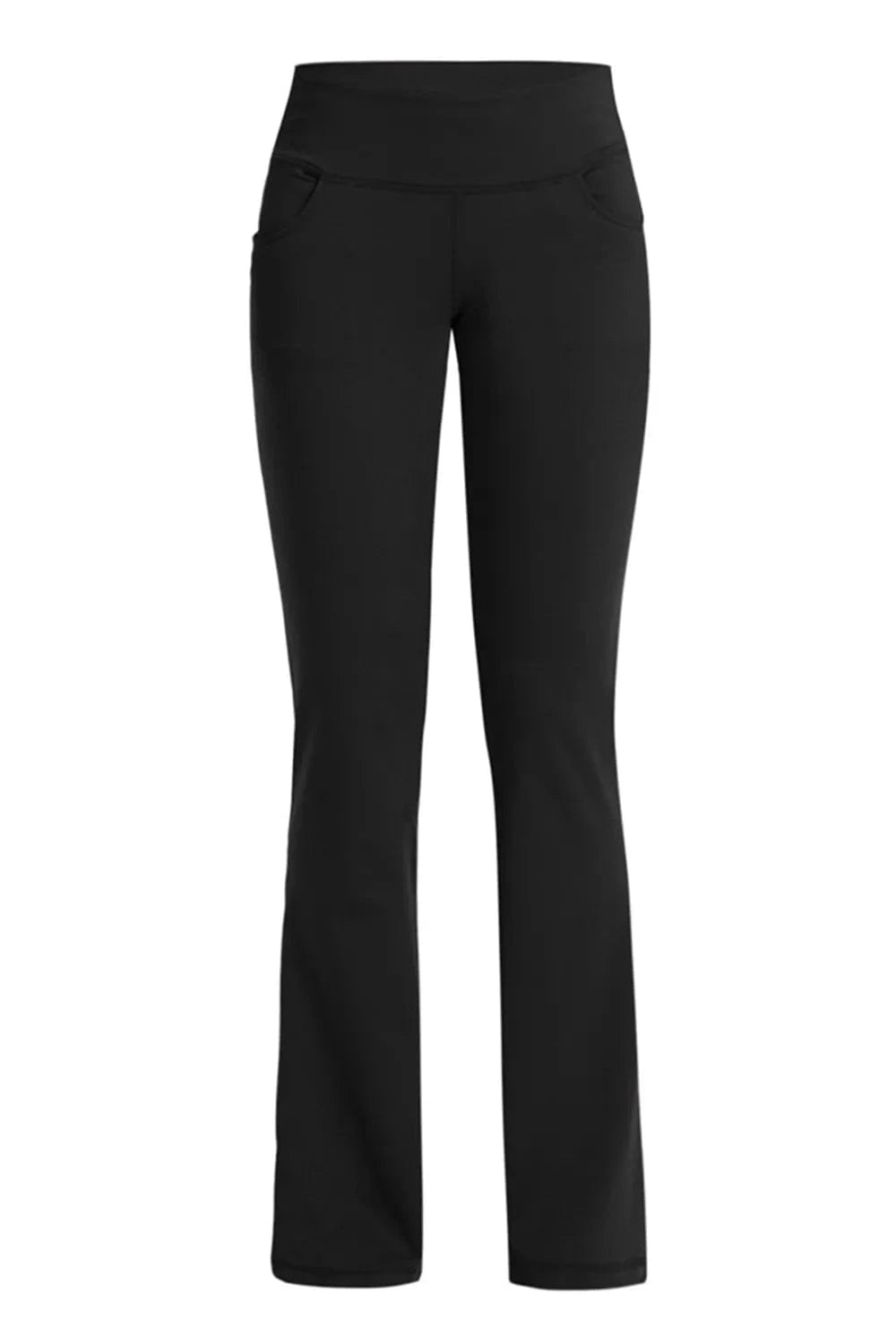 Pocketed High Waist Active Pants - ShalayeFashion