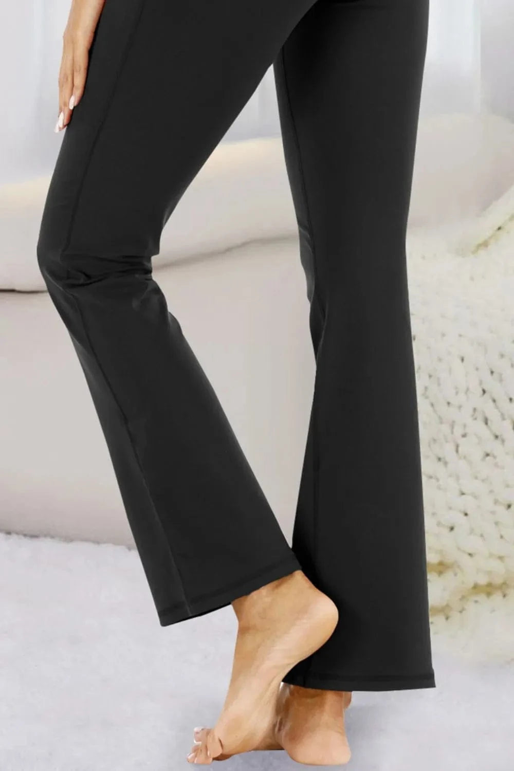Pocketed High Waist Active Pants - ShalayeFashion