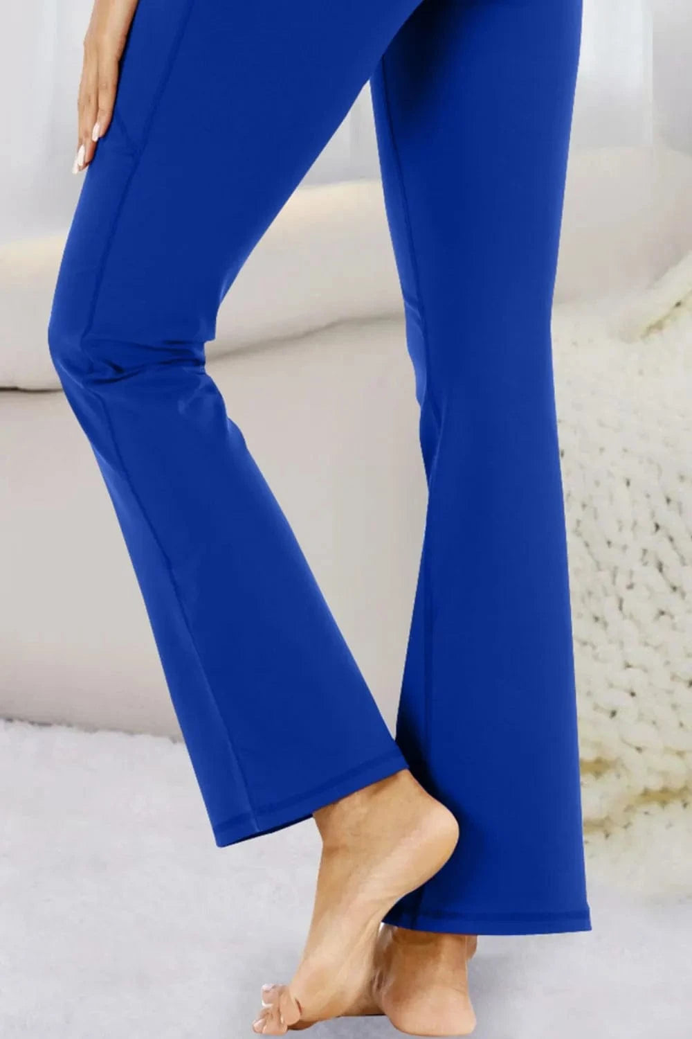 Pocketed High Waist Active Pants - ShalayeFashion
