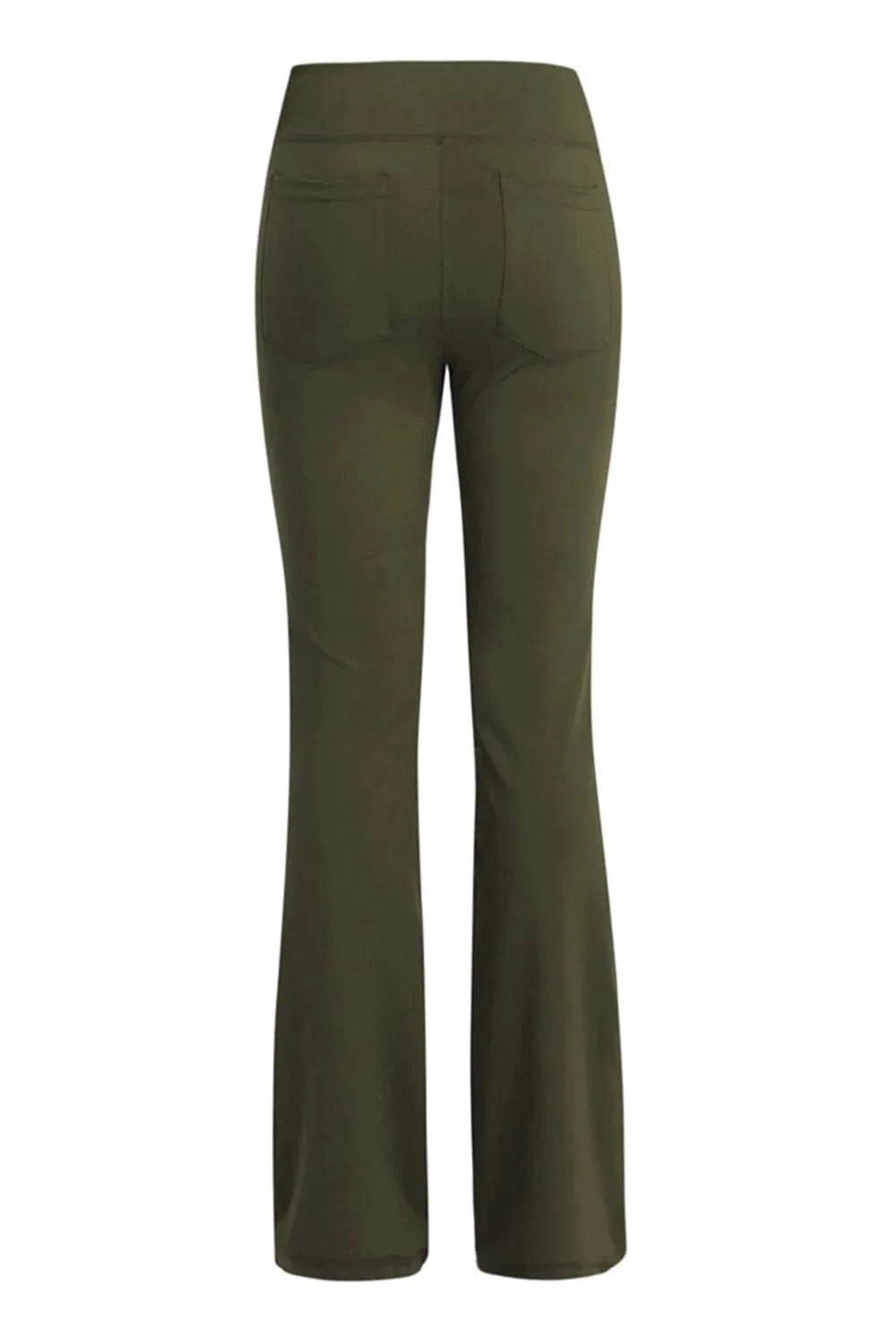 Pocketed High Waist Active Pants - ShalayeFashion