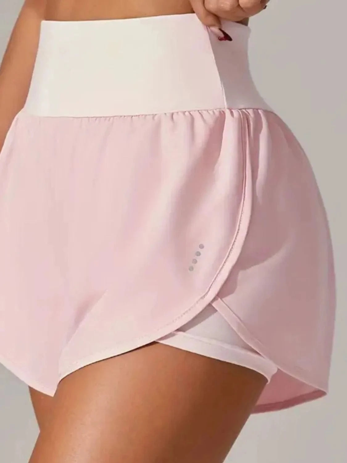 Pocketed High Waist Active Shorts - ShalayeFashion