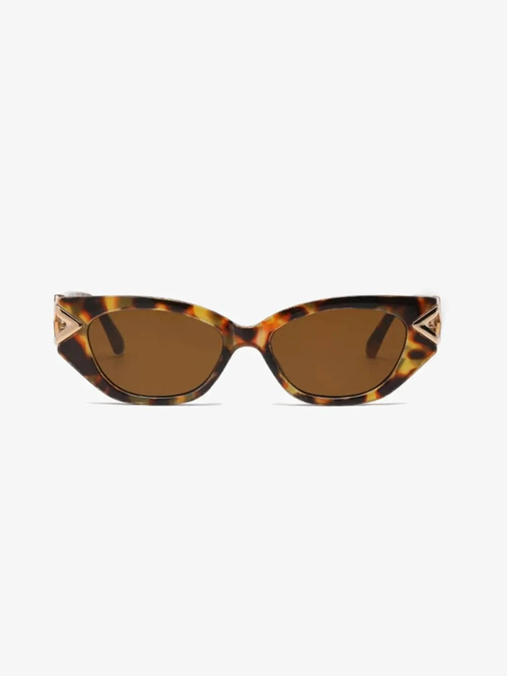 Polycarbonate Frame Cat - Eye Sunglasses - ShalayeFashion