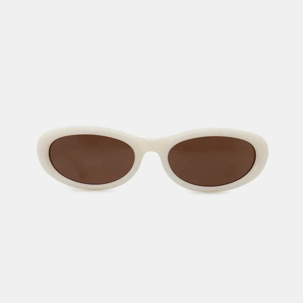 Polycarbonate Frame Cat Eye Sunglasses - ShalayeFashion