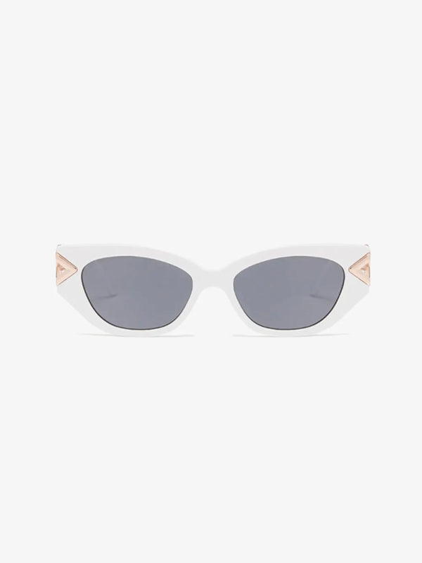 Polycarbonate Frame Cat - Eye Sunglasses - ShalayeFashion