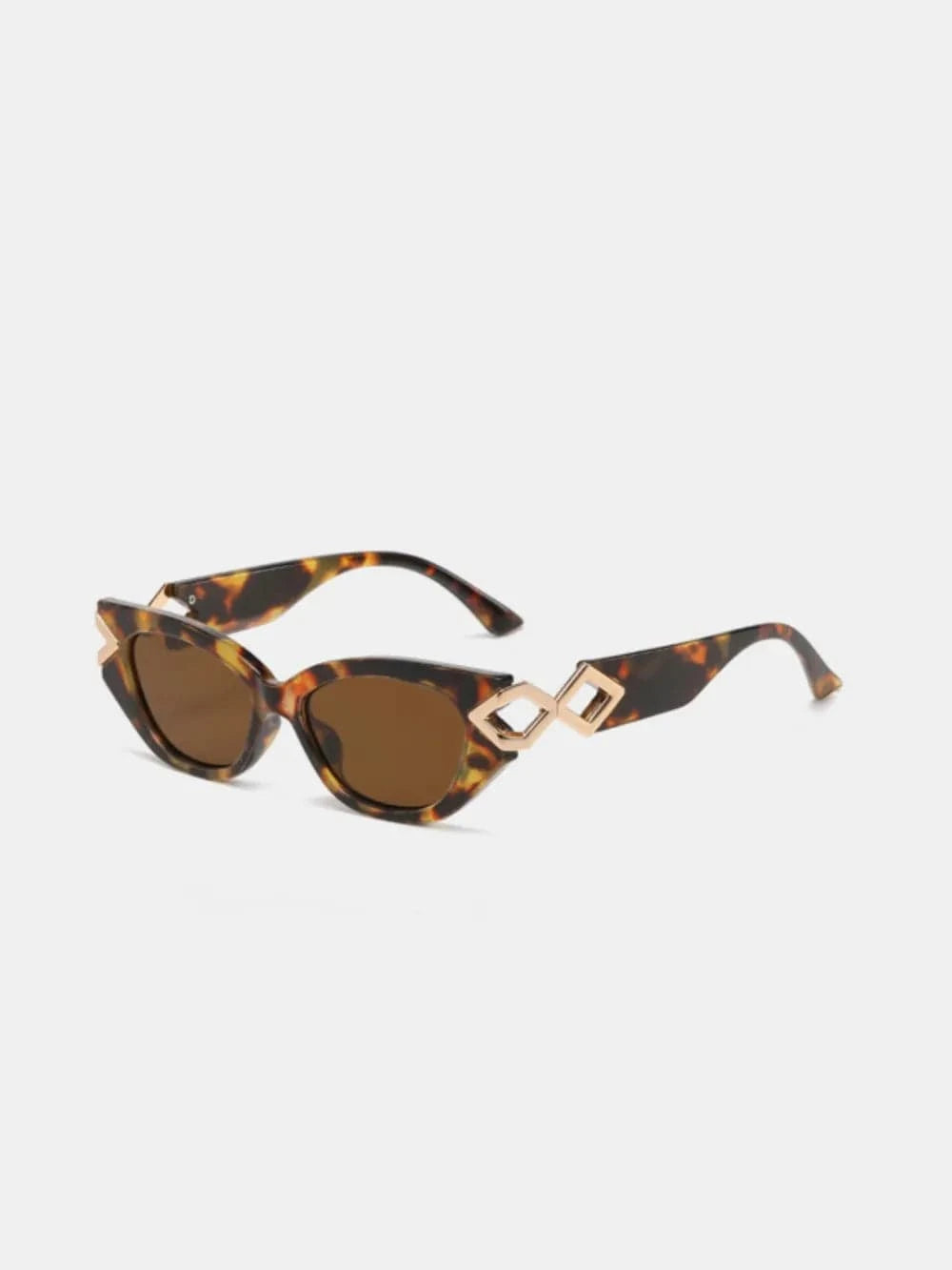 Polycarbonate Frame Cat - Eye Sunglasses - ShalayeFashion