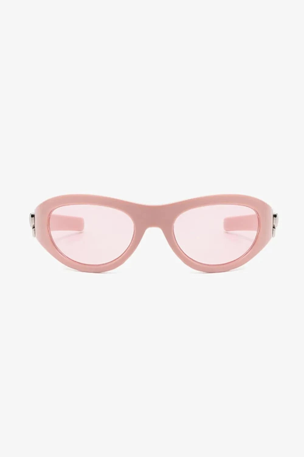 Polycarbonate Frame Cat - Eye Sunglasses - ShalayeFashion