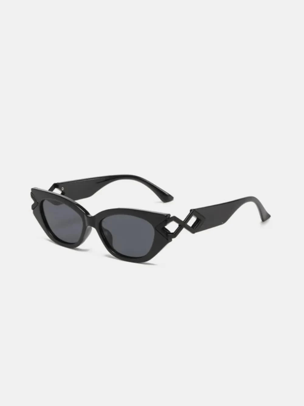 Polycarbonate Frame Cat - Eye Sunglasses - ShalayeFashion