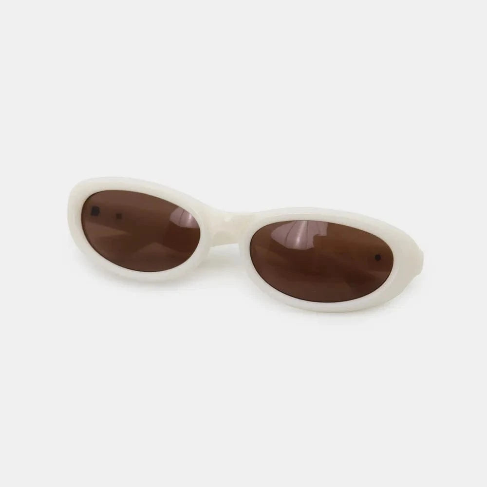 Polycarbonate Frame Cat Eye Sunglasses - ShalayeFashion