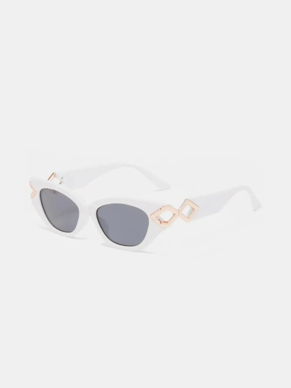 Polycarbonate Frame Cat - Eye Sunglasses - ShalayeFashion