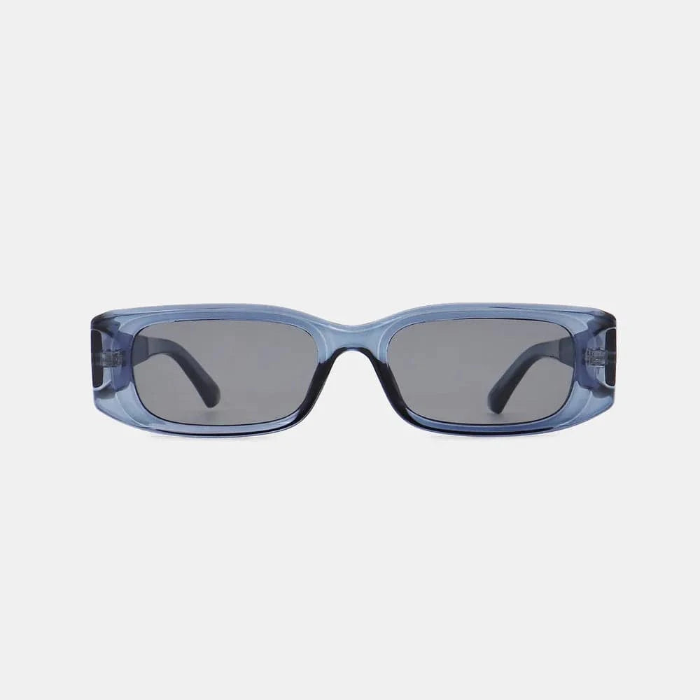 Polycarbonate Frame Rectangle Sunglasses - ShalayeFashion