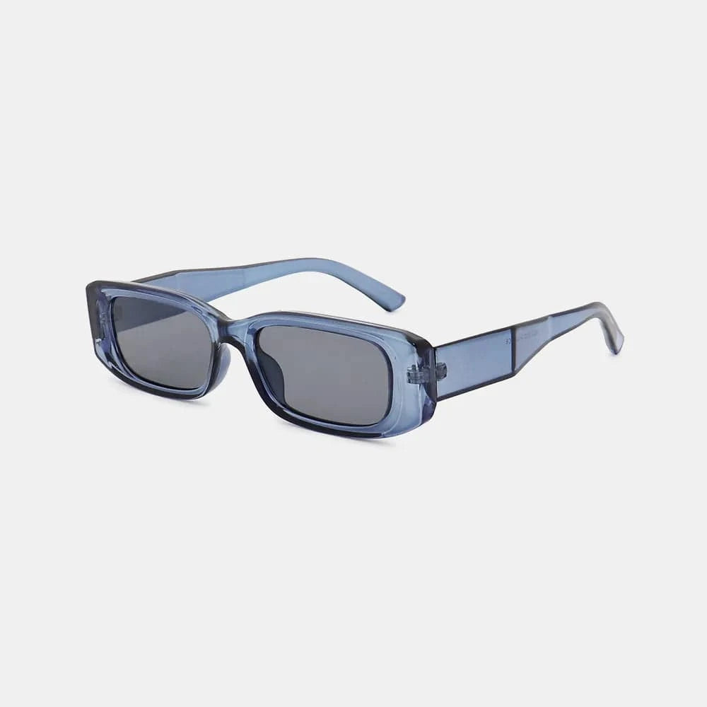 Polycarbonate Frame Rectangle Sunglasses - ShalayeFashion