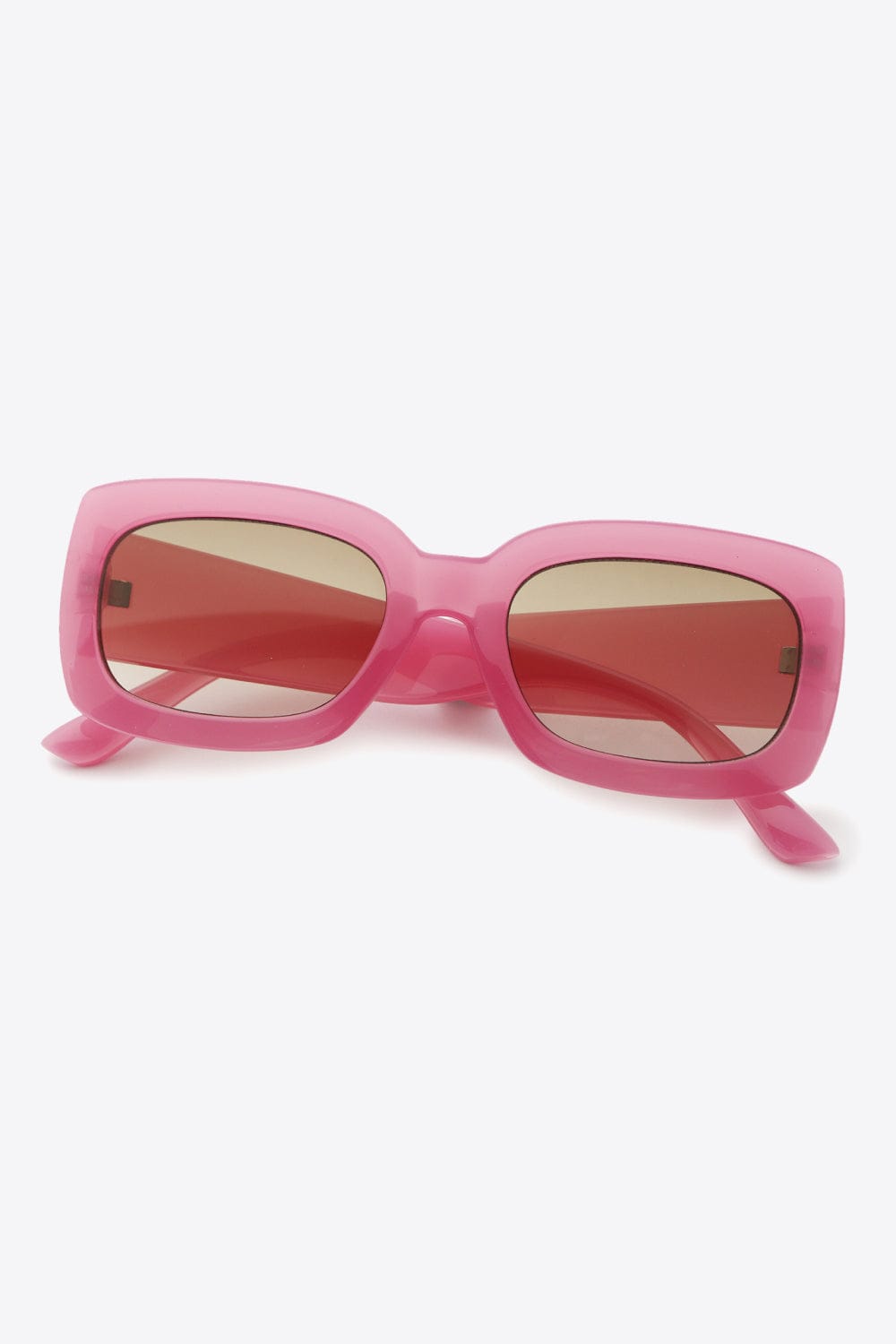 Polycarbonate Frame Rectangle Sunglasses - ShalayeFashion