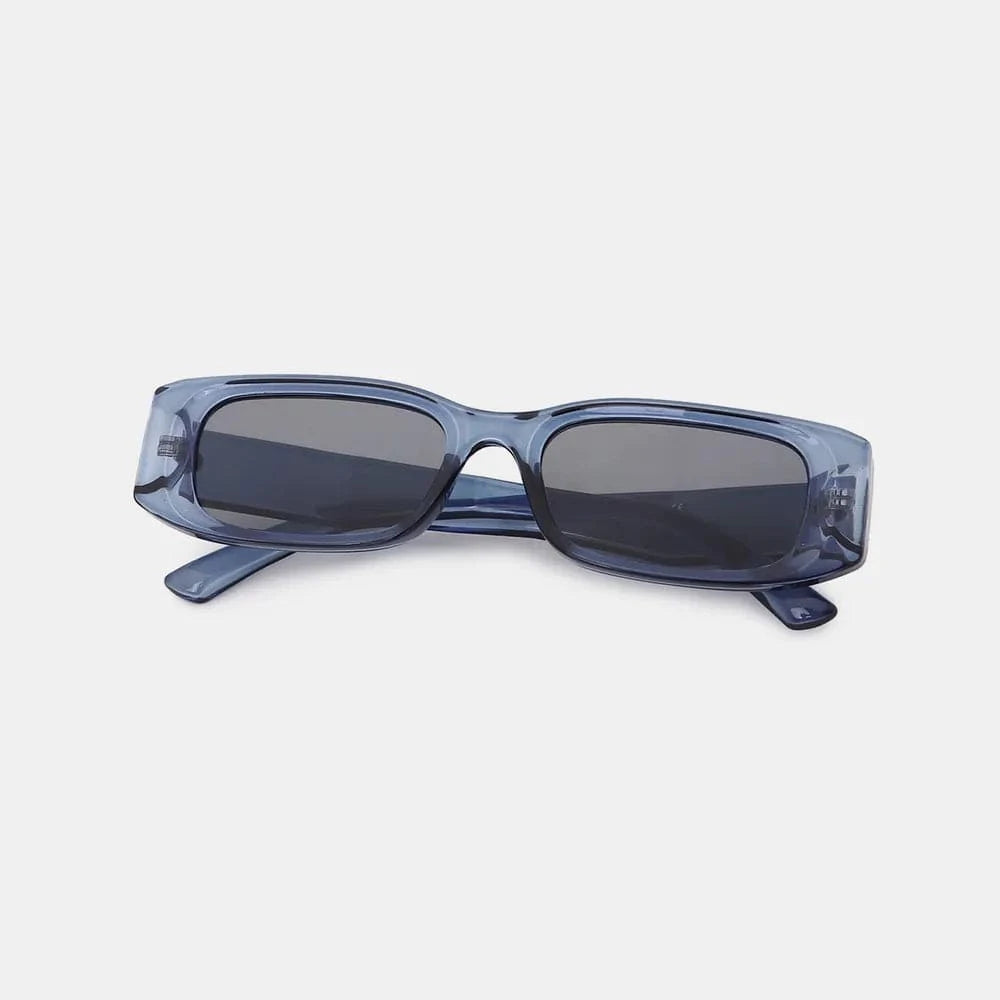 Polycarbonate Frame Rectangle Sunglasses - ShalayeFashion