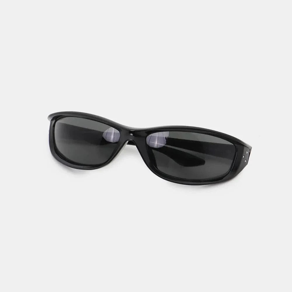 Polycarbonate Frame Rectangle Sunglasses - ShalayeFashion