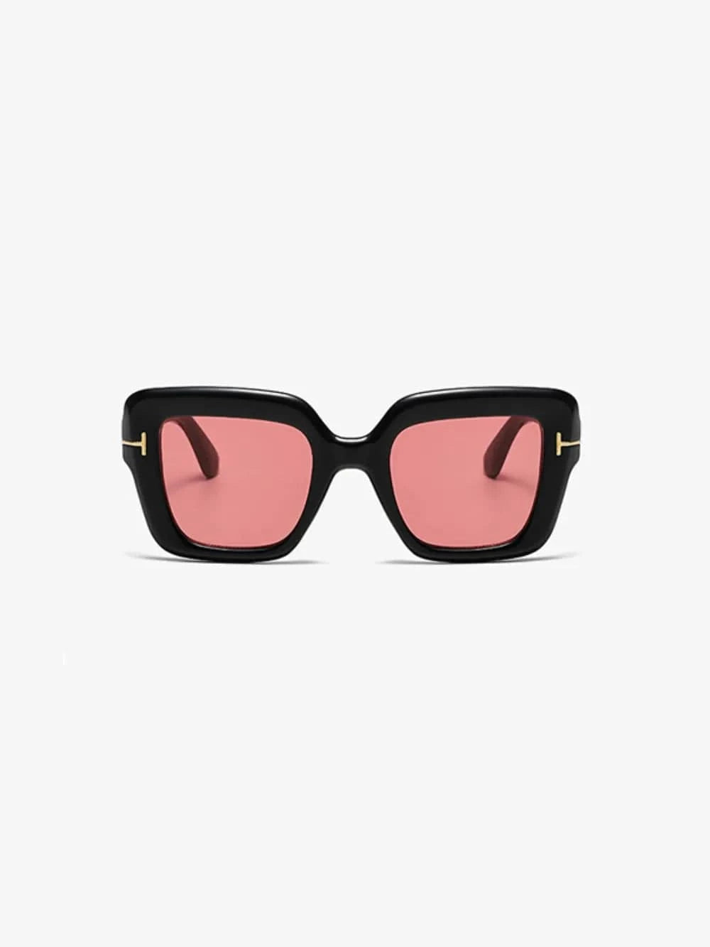 Polycarbonate Frame Square Sunglasses - ShalayeFashion