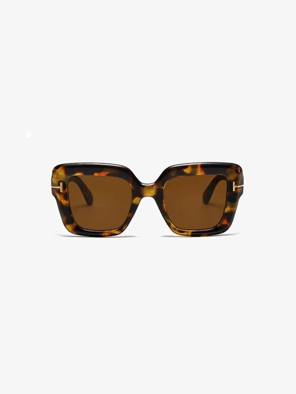 Polycarbonate Frame Square Sunglasses - ShalayeFashion