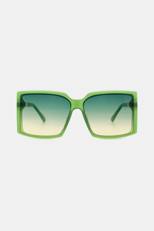 Polycarbonate Frame Square Sunglasses - ShalayeFashion