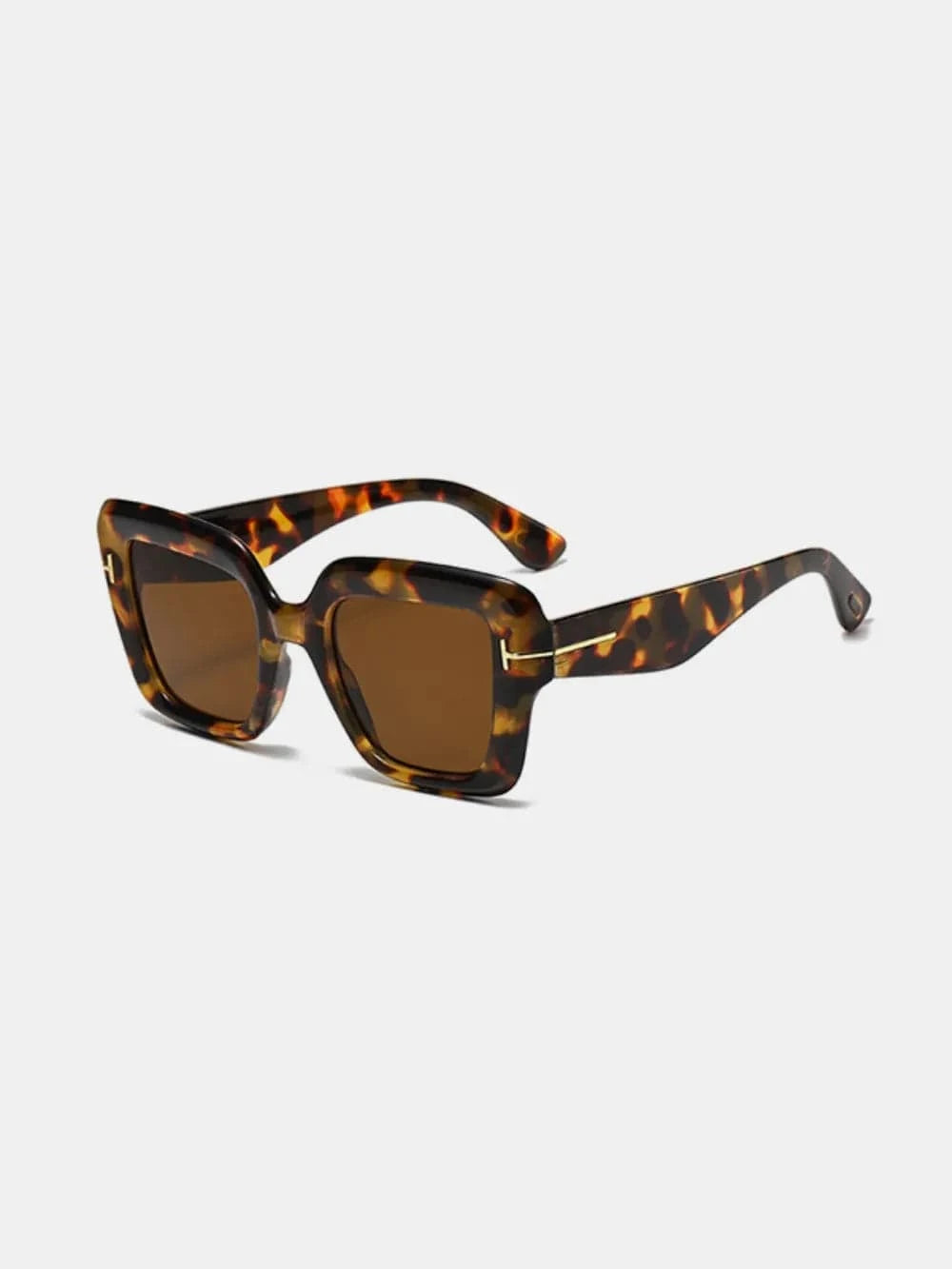 Polycarbonate Frame Square Sunglasses - ShalayeFashion