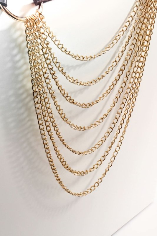 PU Belt with Chain - ShalayeFashion