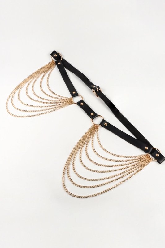 PU Belt with Chain - ShalayeFashion