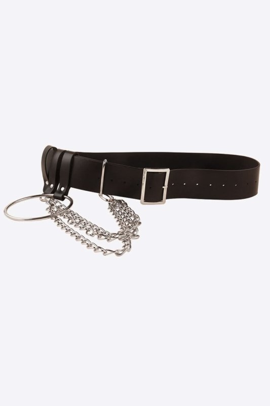 PU Belt with Chain - ShalayeFashion