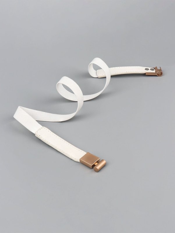 PU Elastic Skinny Belt - ShalayeFashion