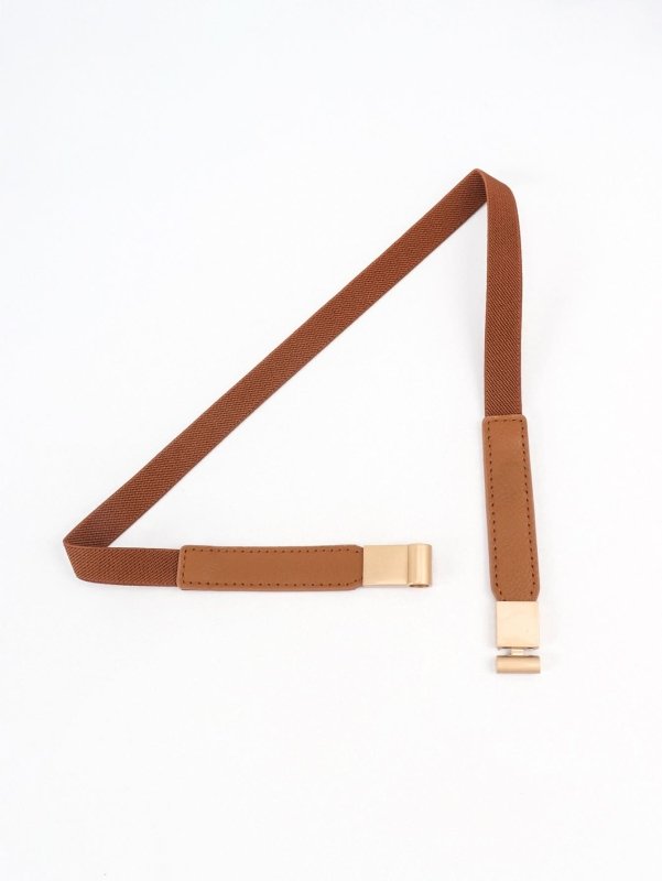 PU Elastic Skinny Belt - ShalayeFashion
