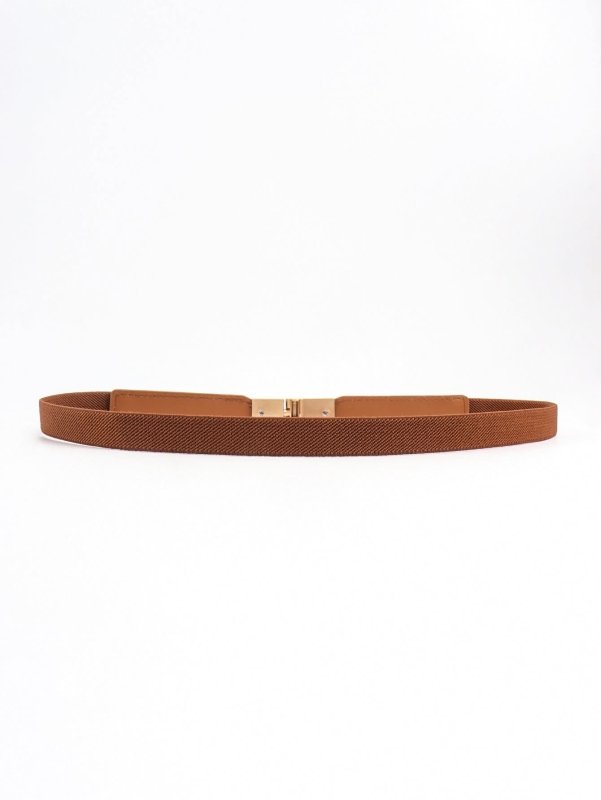 PU Elastic Skinny Belt - ShalayeFashion