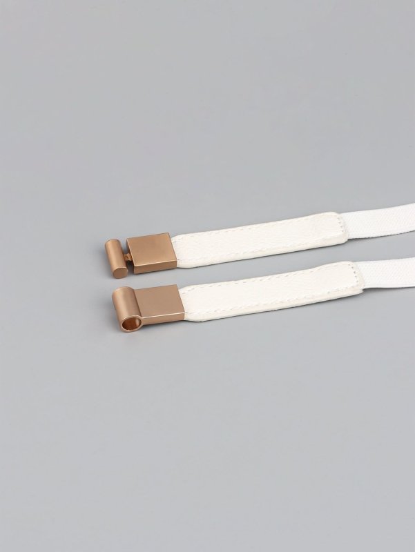 PU Elastic Skinny Belt - ShalayeFashion