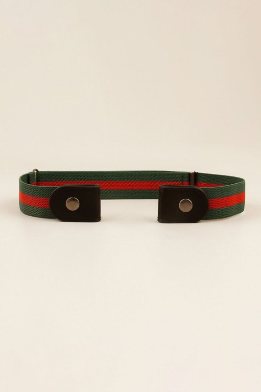 PU Elastic Snap Closure Belt - ShalayeFashion