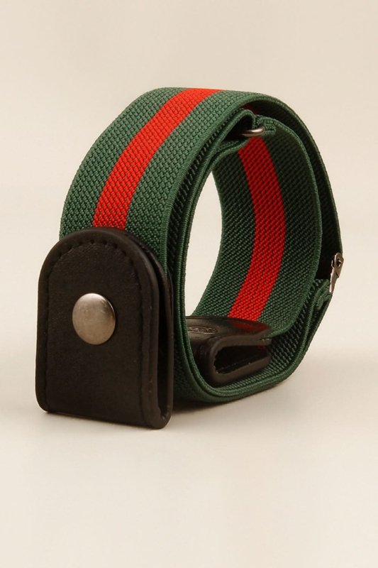 PU Elastic Snap Closure Belt - ShalayeFashion