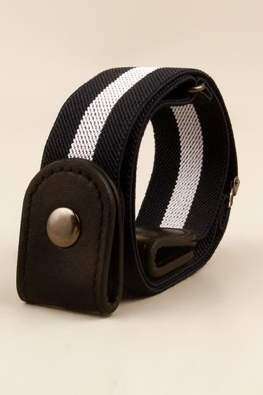PU Elastic Snap Closure Belt - ShalayeFashion