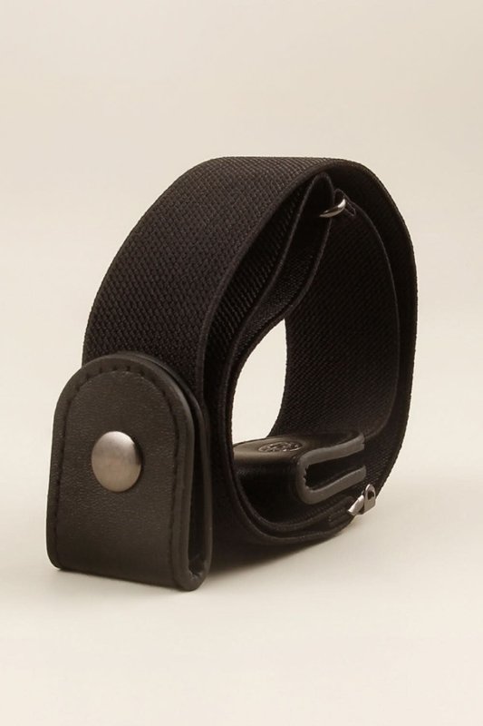 PU Elastic Snap Closure Belt - ShalayeFashion