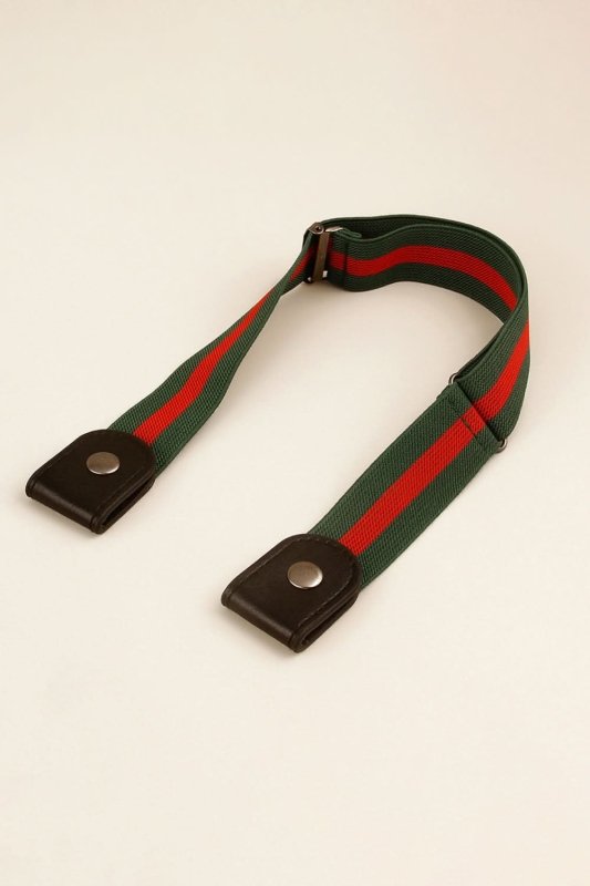 PU Elastic Snap Closure Belt - ShalayeFashion