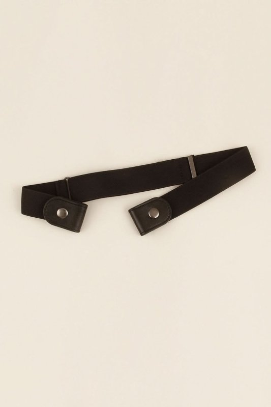 PU Elastic Snap Closure Belt - ShalayeFashion
