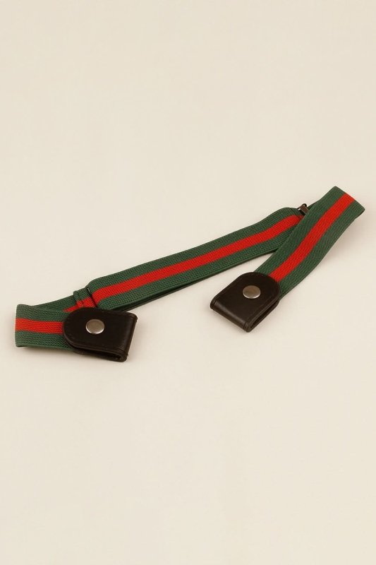 PU Elastic Snap Closure Belt - ShalayeFashion