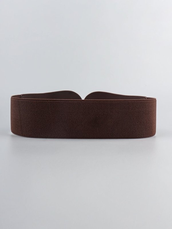 PU Elastic Wide Belt - ShalayeFashion