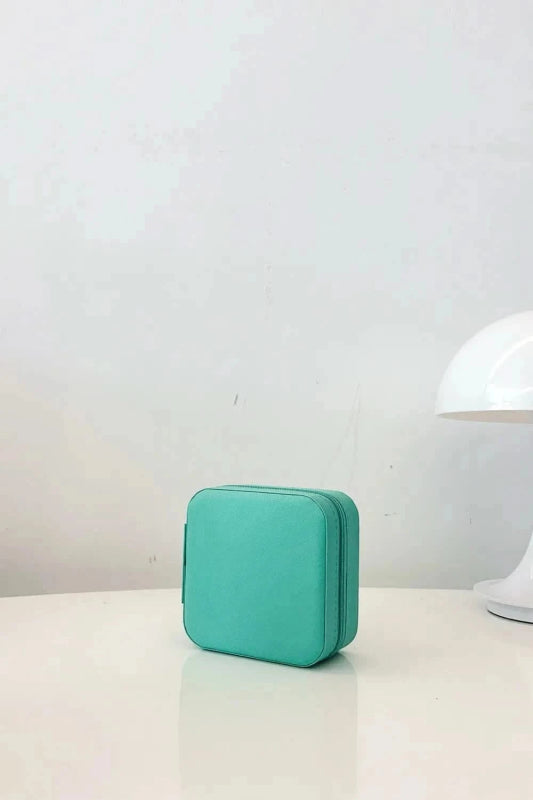 PU Leather Square Jewelry Box - ShalayeFashion