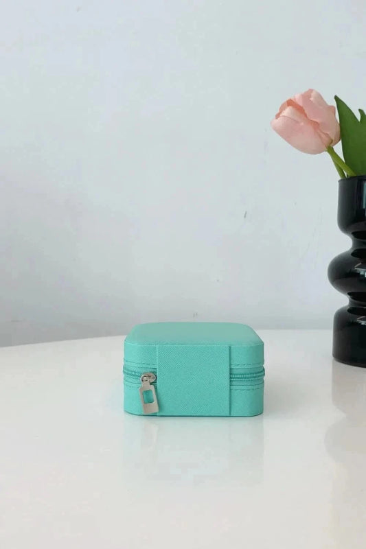 PU Leather Square Jewelry Box - ShalayeFashion