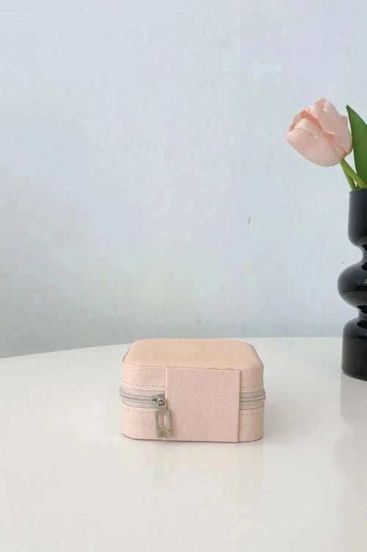 PU Leather Square Jewelry Box - ShalayeFashion