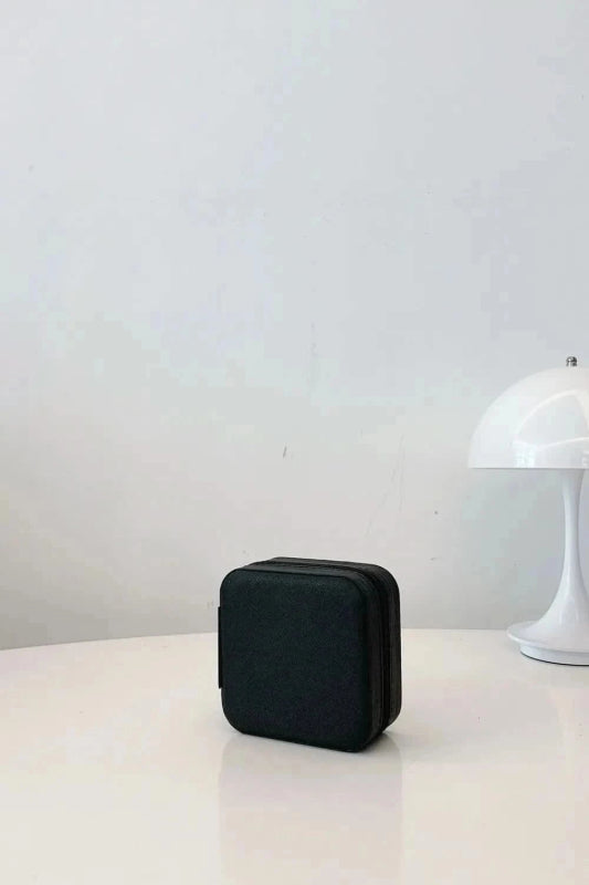 PU Leather Square Jewelry Box - ShalayeFashion