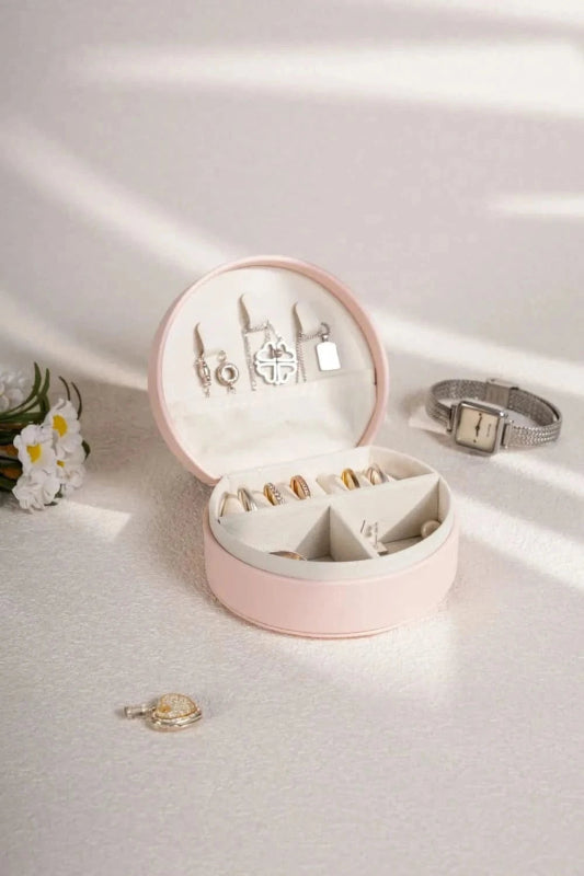 PU Leather Travel Jewelry Box - ShalayeFashion