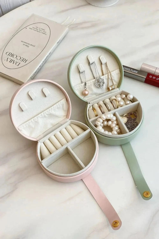 PU Leather Travel Jewelry Box - ShalayeFashion