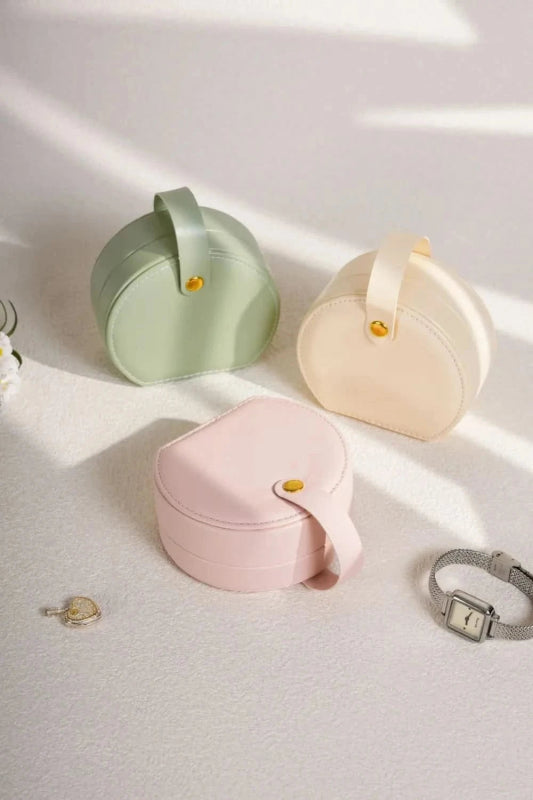 PU Leather Travel Jewelry Box - ShalayeFashion